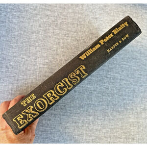 The Exorcist William Peter Blatty 1971 Hardcover Book Club Edition Horror Novel